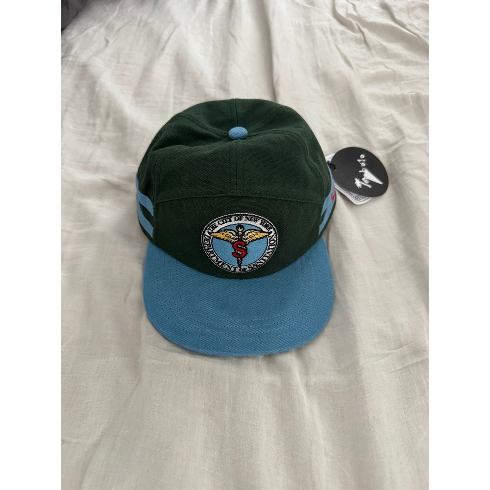 Tombolo x Keep New York City Clean DSNY 7-Panel Souvenir Snapback Hat NEW NWT